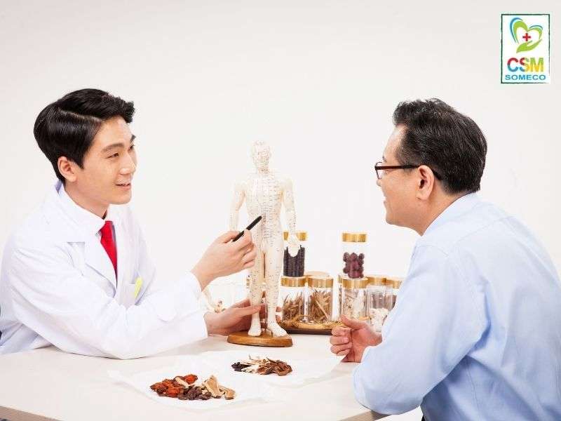 Đông y trị tràn dịch khớp gối bằng châm cứu