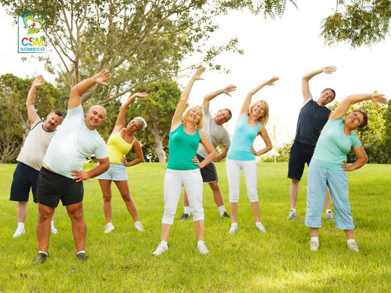 Vận động hợp lý duy trì sự dẻo dai cho khớp