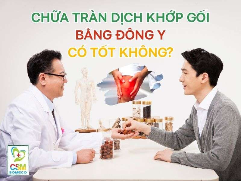 Chữa tràn dịch khớp gối bằng đông y