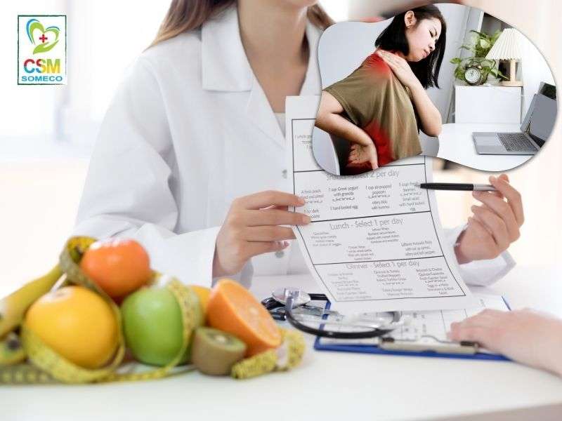 Vai trò của dinh dưỡng đối với người đau vai gáy là gì