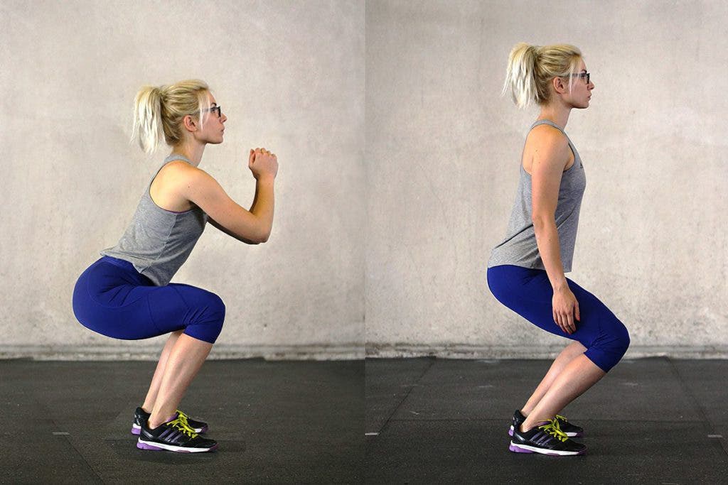 Bài tập Squat tư thế Goblet